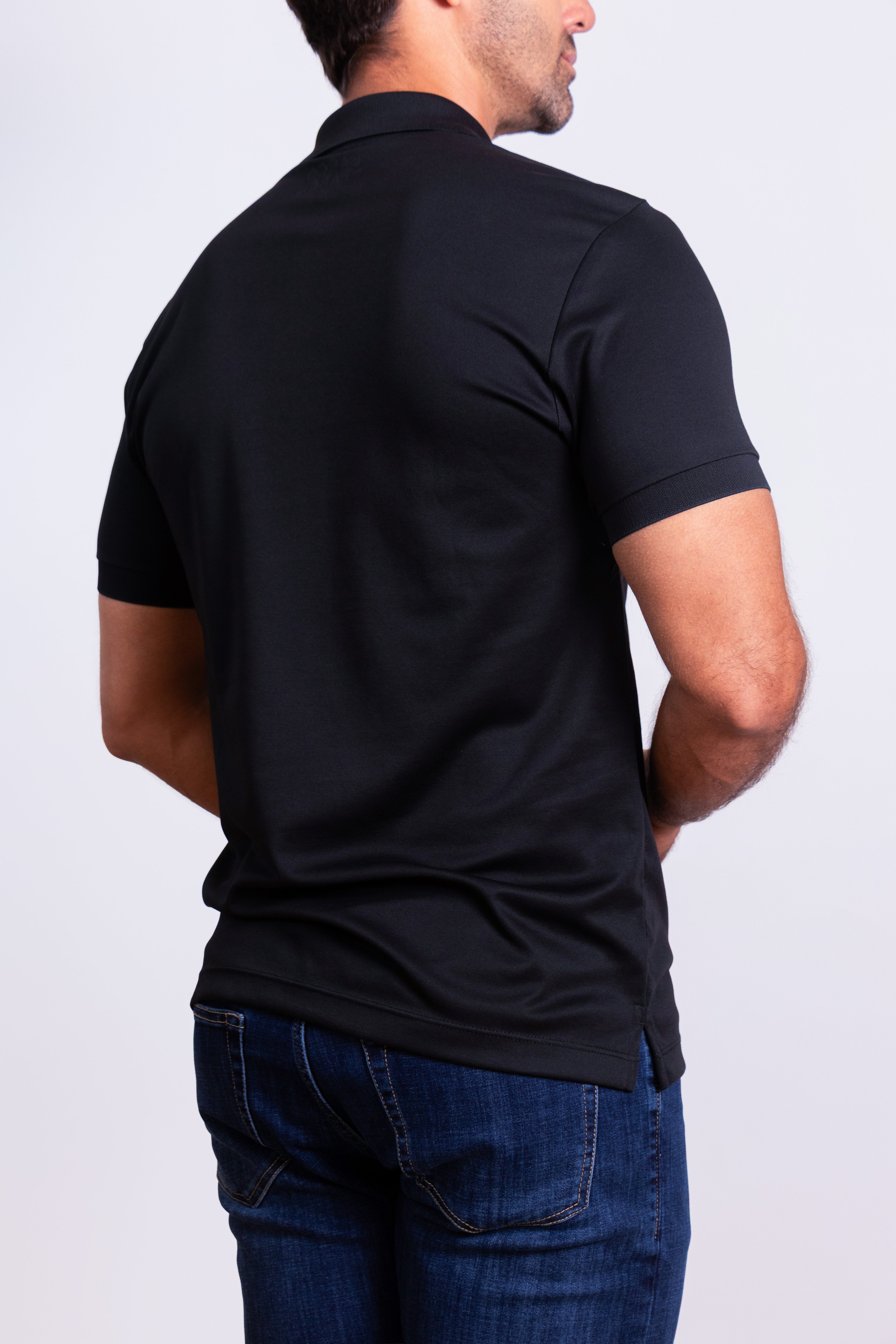 Polo manga corta en algodón micro pima
